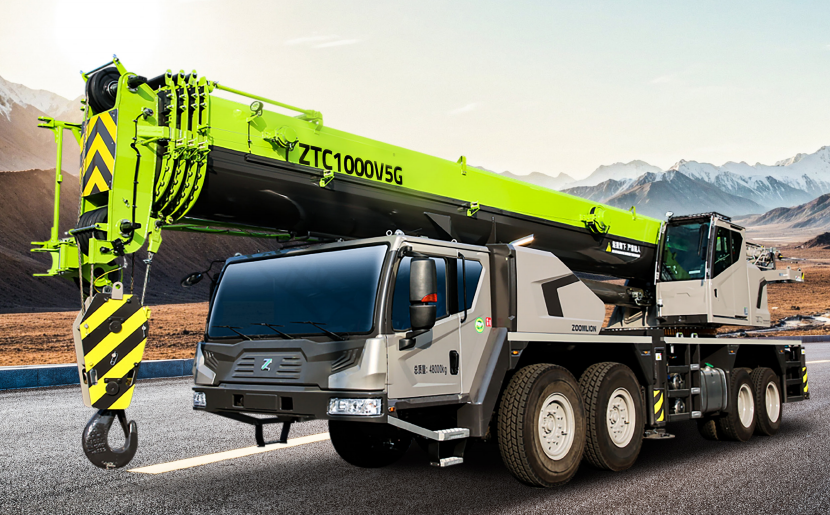 Zoomlion100t Truck Crane ZTC1000V532G